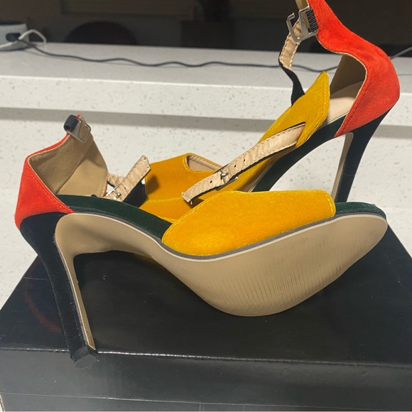 Multi Colored Pumps - Picture 3 of 3